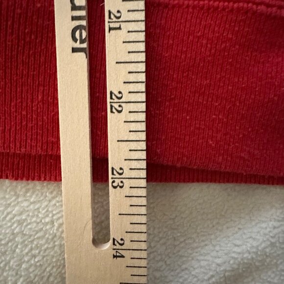 VTG 80's Hunting Excuse Red Raglan Sleeve Sweatshirt SZ L Novelty Made In USA - Picture 7 of 8